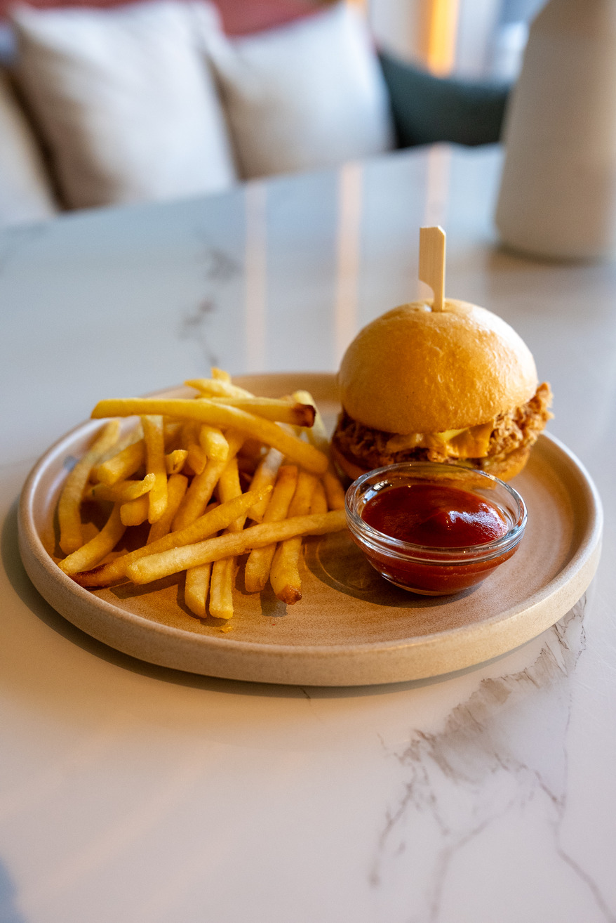 Chicken Burger Combo